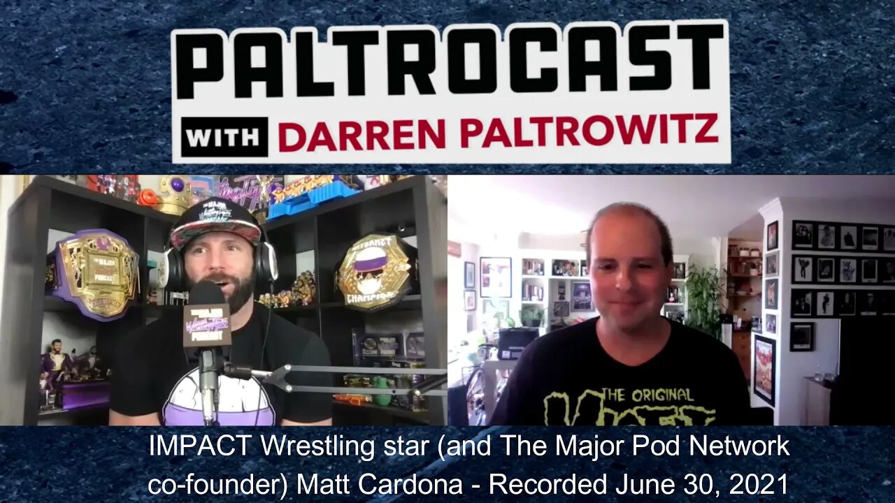 IMPACT Wrestling's Matt Cardona interview with Darren Paltrowitz