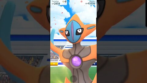 #Deoxys (Attack Forme) #Raid #pokemon #legendary #legendarypokemon #pokemongo #facebookgaming #fyp