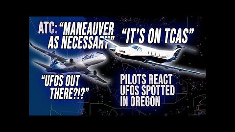 UFO BUZZES AIRCRAFT