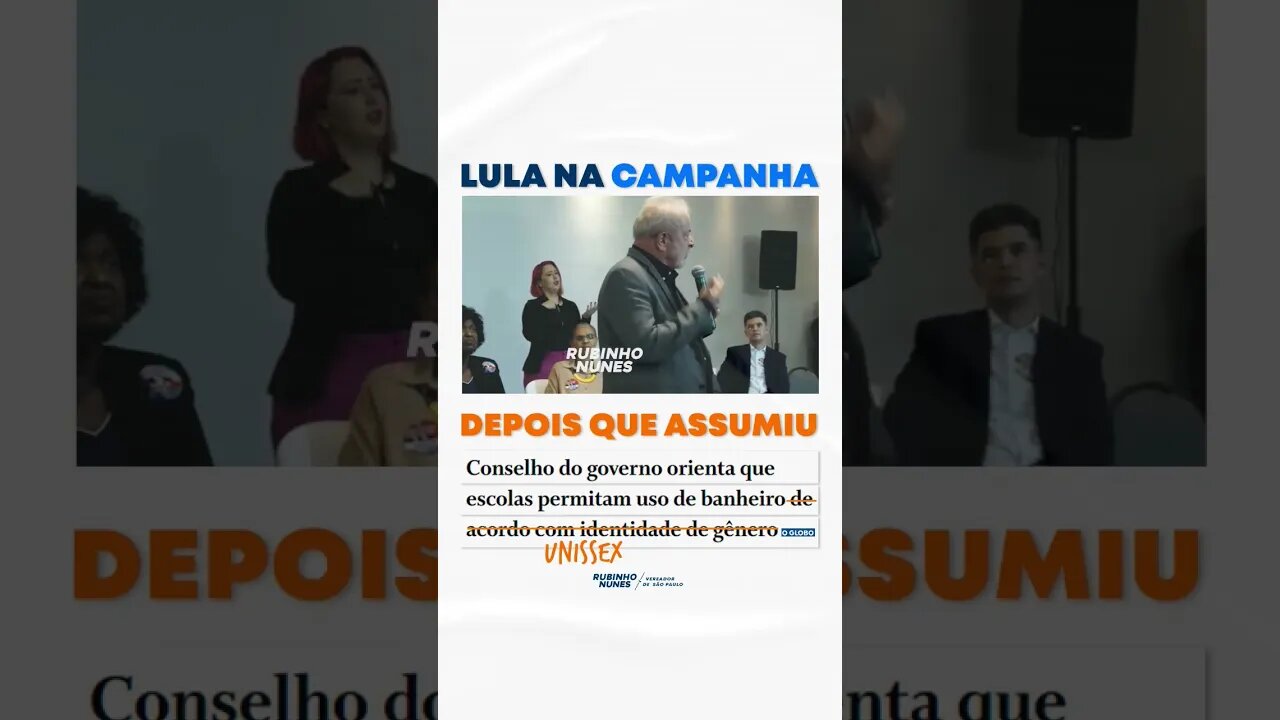 Esse vídeo do Lula às vésperas do segundo turno é fake ou só discursinho pra ser eleito? #shorts