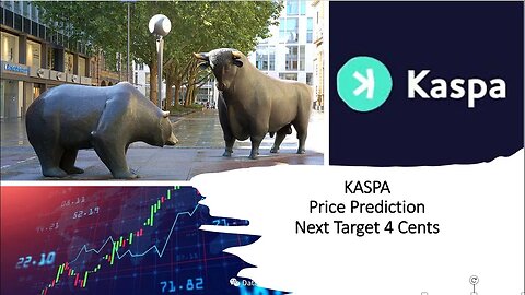 Kaspa - Next Target 4 and 6 Cents