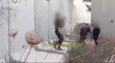 Palestinian and Hamas capture a checkpoint in Israel