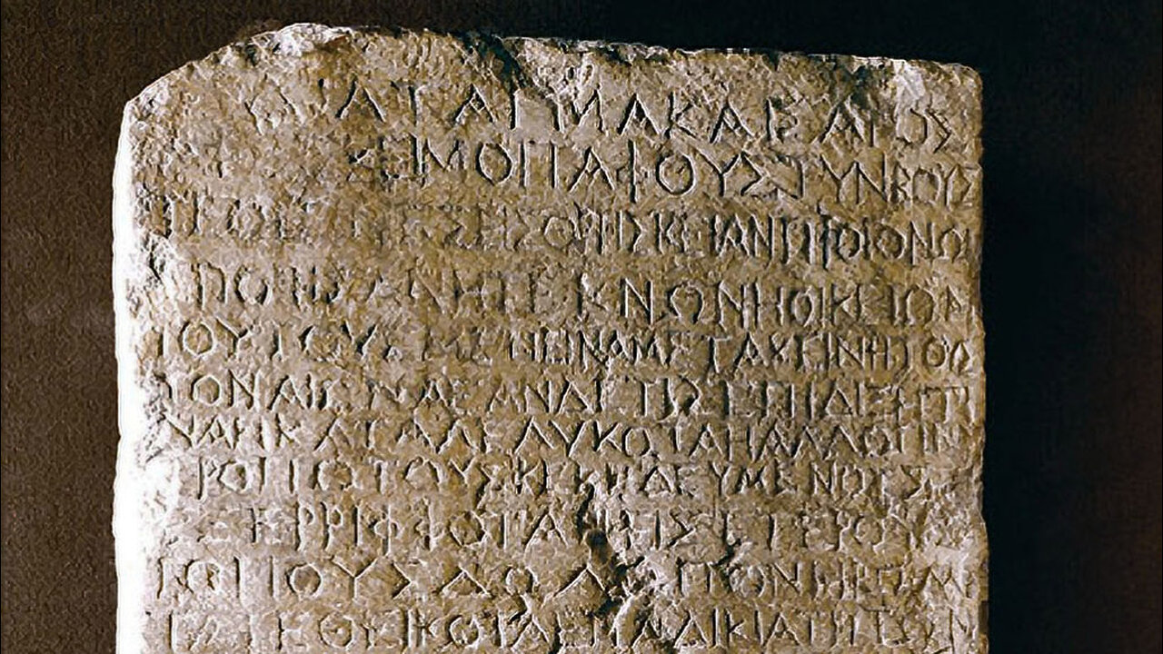 The Nazareth Inscription Discovery