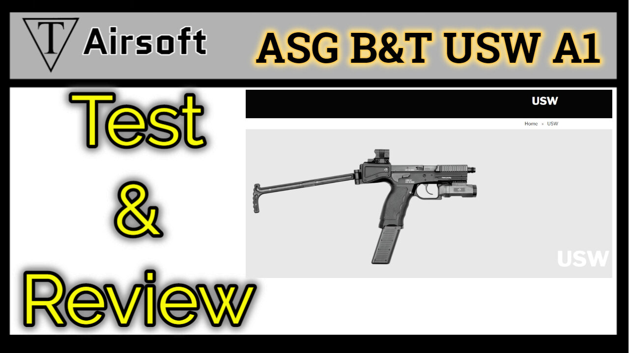 Test and Review ASG B&T USW A1 Airsoft Pistol