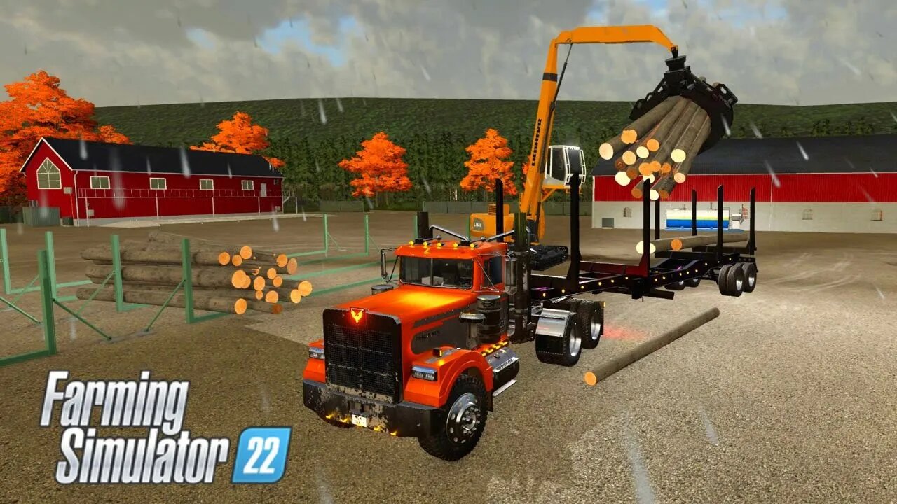 🔴 LIVE FS 22 | Holmakra logging fresh map