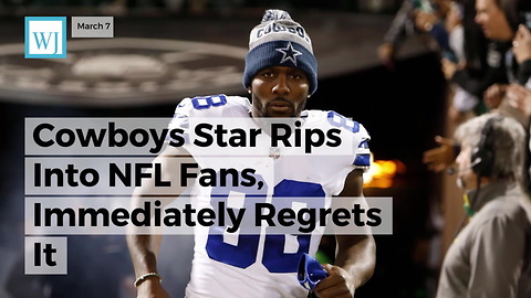 Cowboys Star Rips Into NFL Fans, Immediately Regrets It