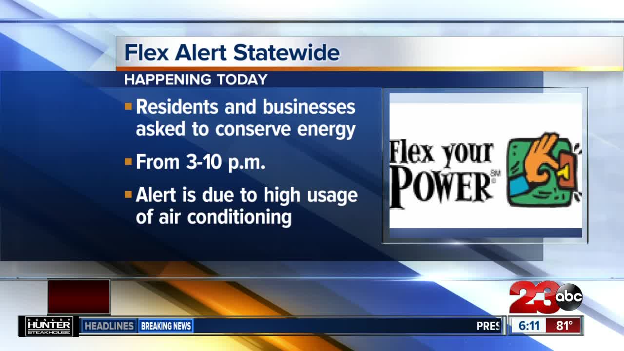 PG&E issues flex alert asking residents to conserve energy