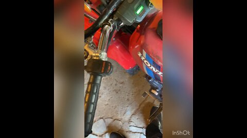 A little like a tractor my Honda ATC