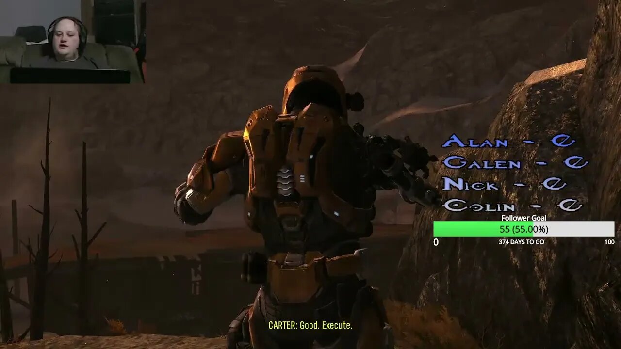 My Friend Plays Halo Reach For The First Time On Legendary! Part 8 - Ain't That A Kick In The Head