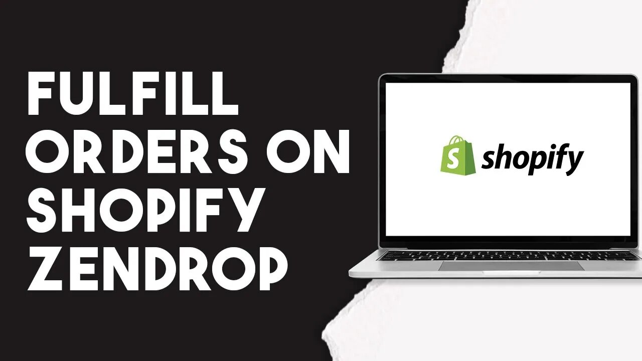 How To Fulfill Orders On Shopify Zendrop