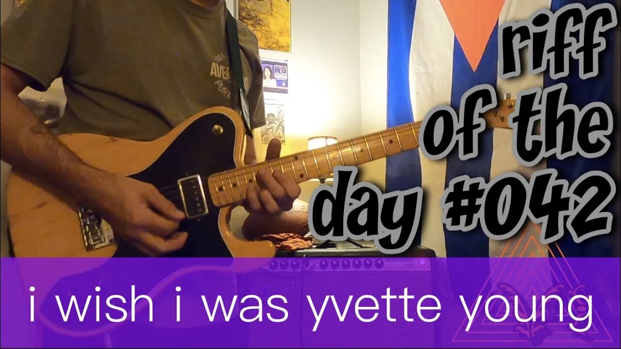 riff of the day #042 - i wish i was yvette young