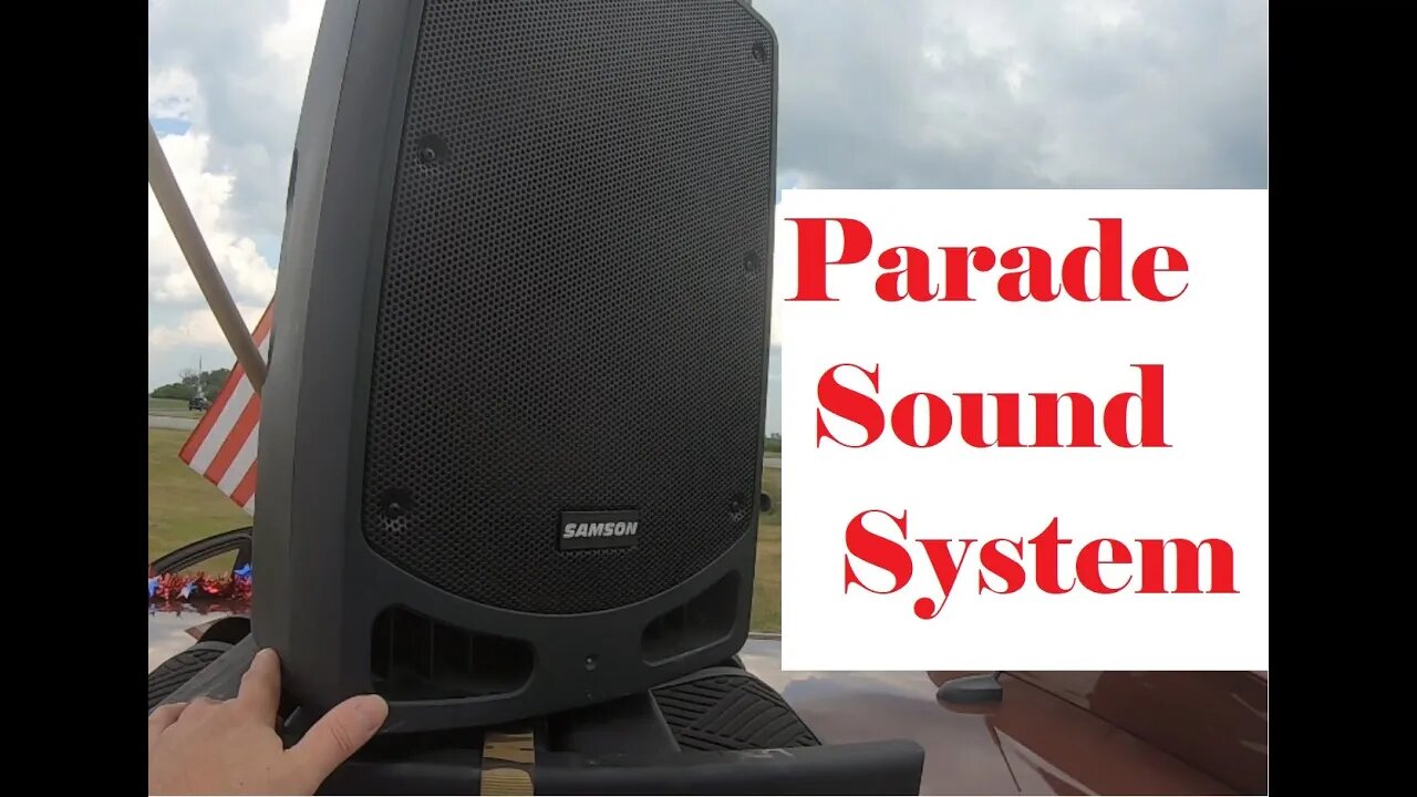 Parade Sound System - How to - The Myles Revolution Audio Setup