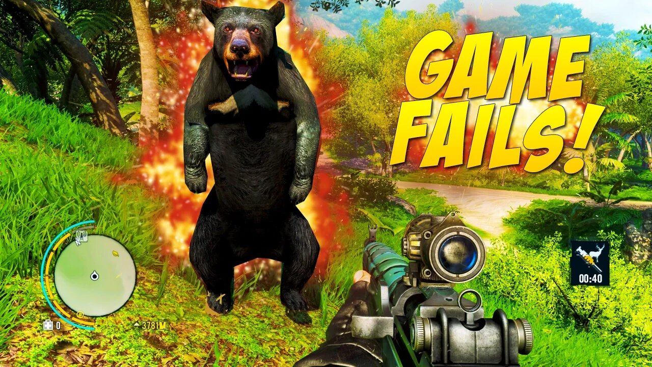 Angry Bear! (Game Fails #87)