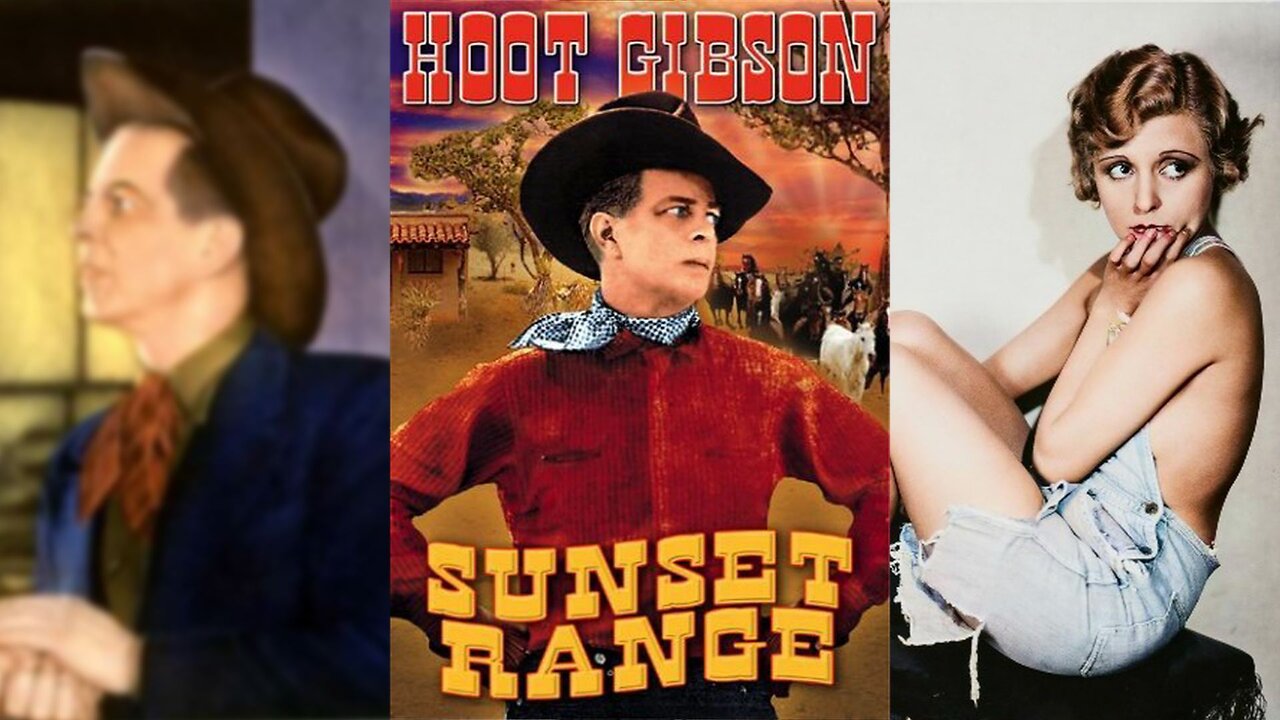 SUNSET RANGE (1935) Hoot Gibson, Mary Doran & James Eagles | Western | B&W