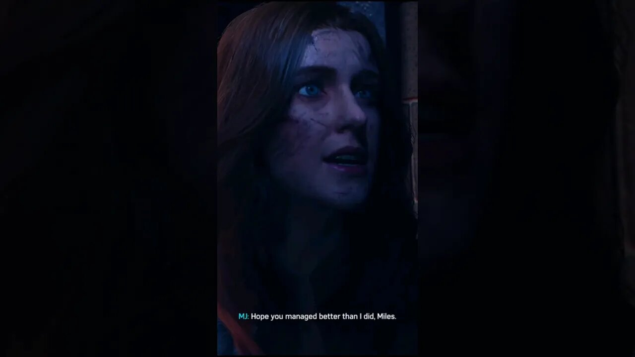 MJ Running from Venom Spiderman #shortvideo #gaming #tiktok #shorts #spiderman #spiderman2