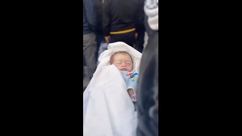 Baby killed by bombing in GAZA by the IDF ISRAEL