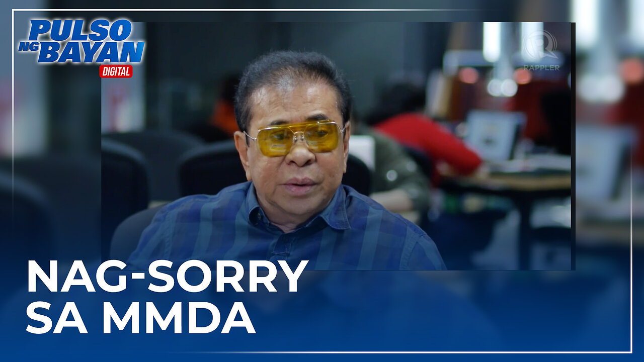 Dating Gov. Chavit Singson, personal na nag-sorry sa MMDA; P200-K na donasyon, inabot sa ahensya