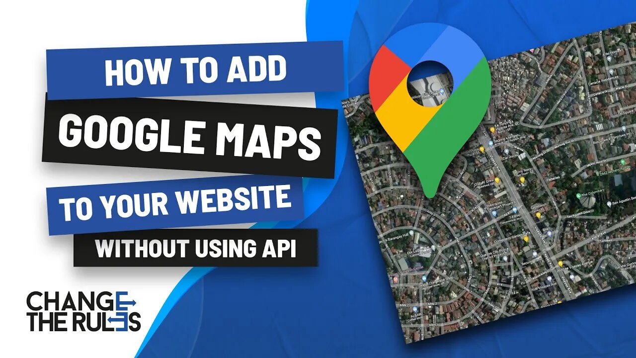 How To Add Google Maps To Your Website Without Using API