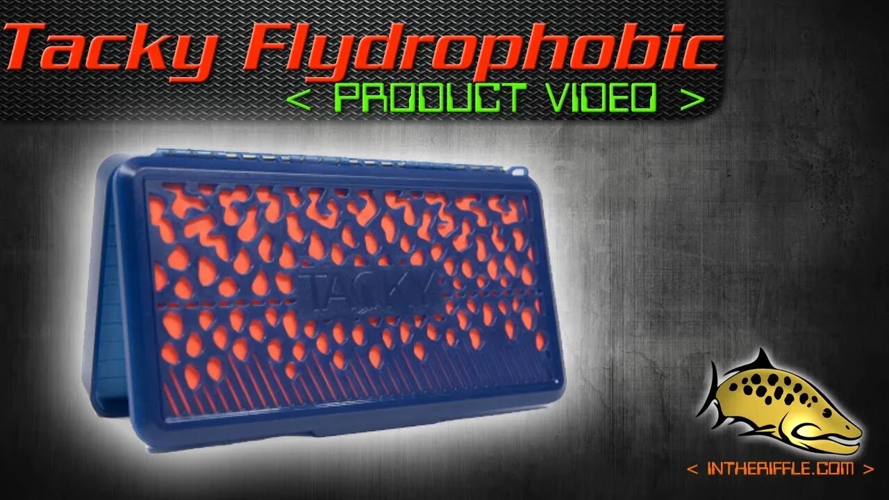 Tacky Flydrophobic SD Silicone Breathable Fly Box