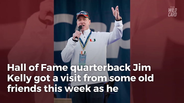 Jim Kelly's Former Teammates Gather Together, Post Inspirational Photo on Jim's Recovery