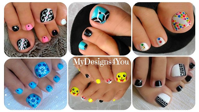 Toenail art compilation No.4