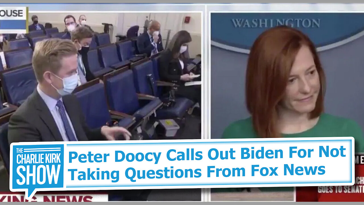 Peter Doocy Calls Out Biden For Not Taking Questions From Fox News