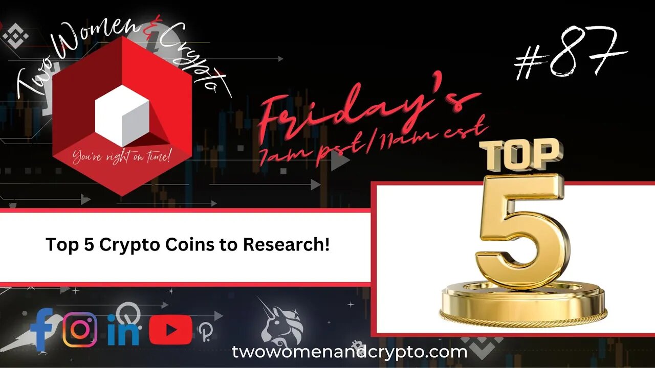 Episode #87: Top 5 Coins to Research