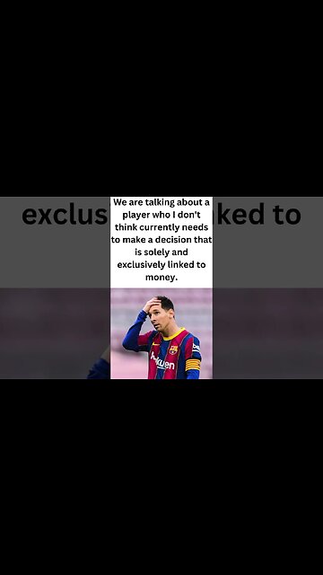 I assume that Messi will accept Saudi Arabia's offer. #short