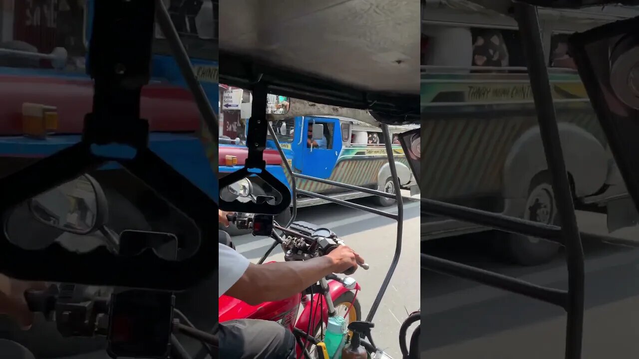 Filipino Traffic Tricycle #shorts #travel
