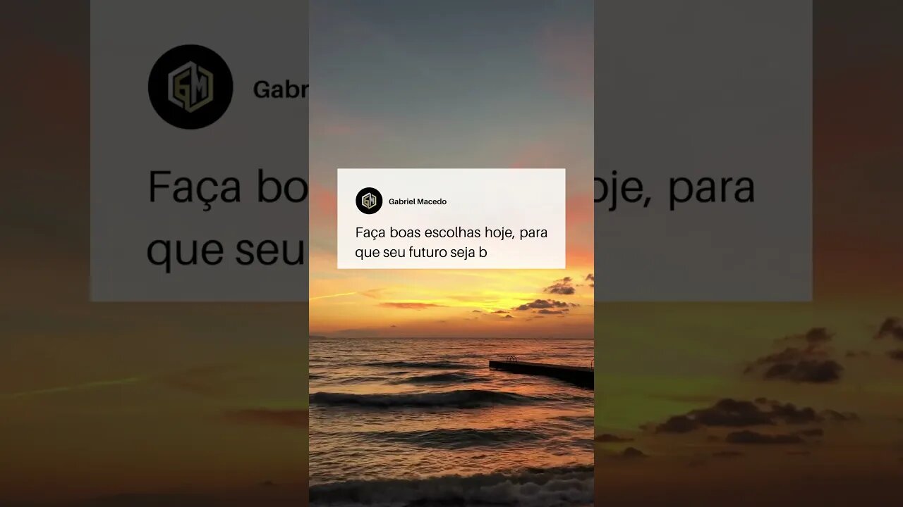 Motivação - Frase do dia - Vídeo curto