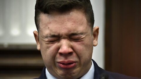 Kyle Rittenhouse Breaks Down Crying While Describing Homicide