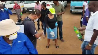 SOUTH AFRICA - Johannesburg - Covid-19 - Bontle Ke Botho clean up Campaign in Alexandra - Video (hCQ)