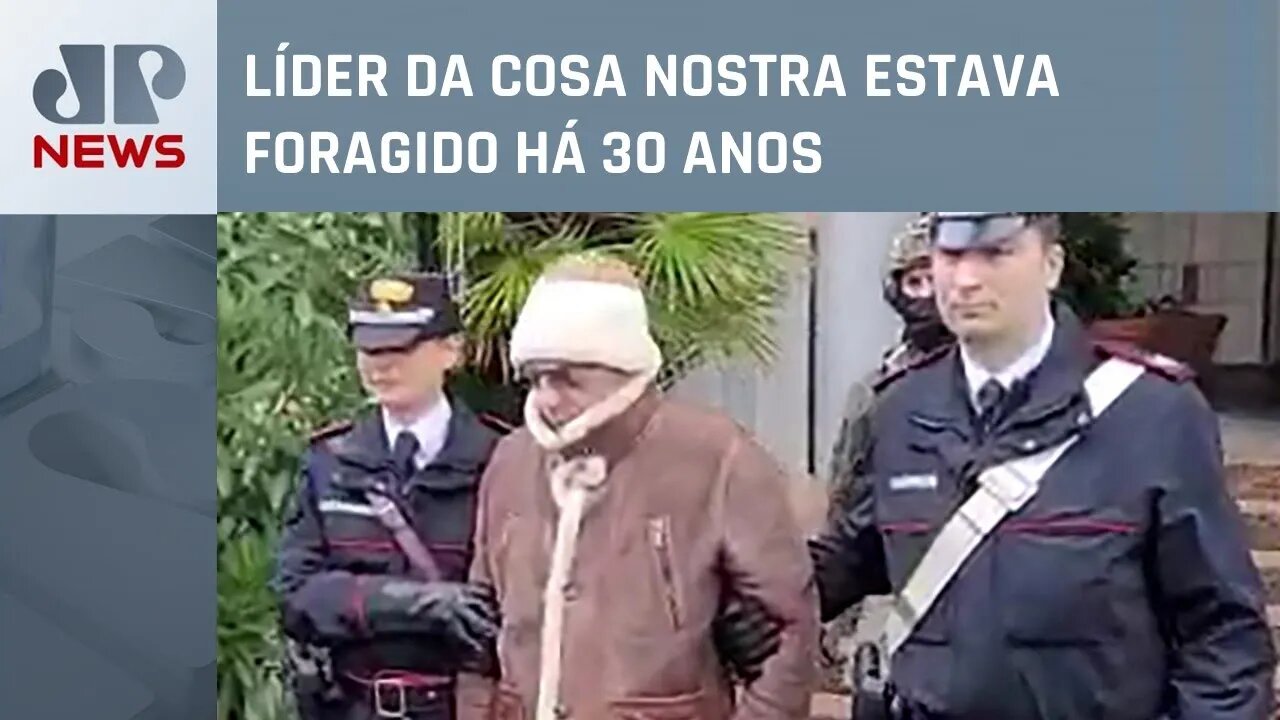 Polícia da Itália prende o mafioso mais procurado do país