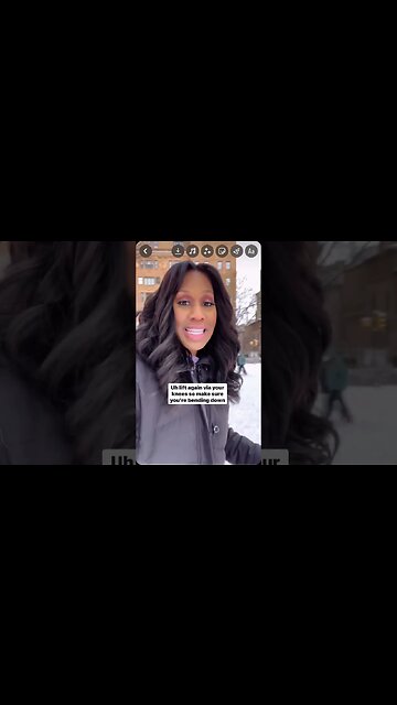 How to Protect Your Back & Your Heart While Shoveling Snow ⛄️. #shorts