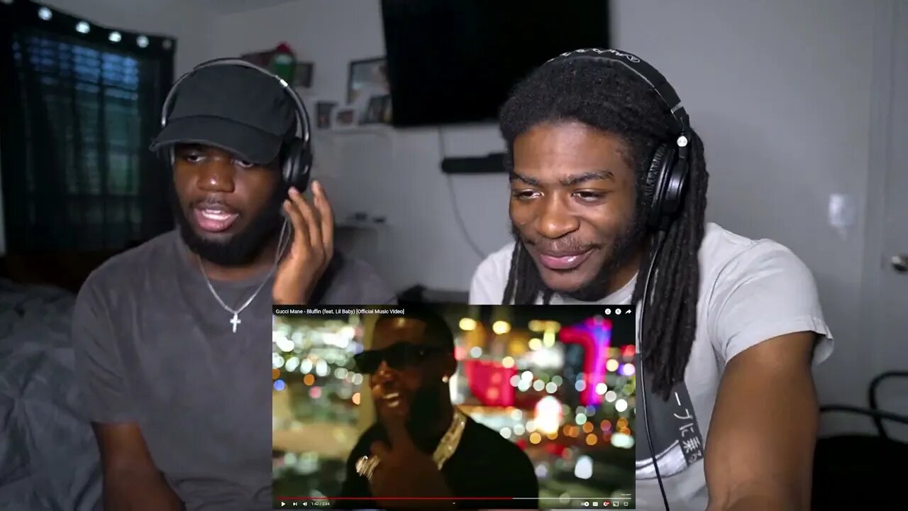 Gucci Mane - Bluffin (feat. Lil Baby) [Official Music Video] | Reaction