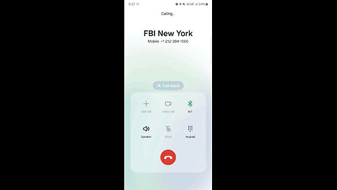 The NYC FBI blocked my phone number.