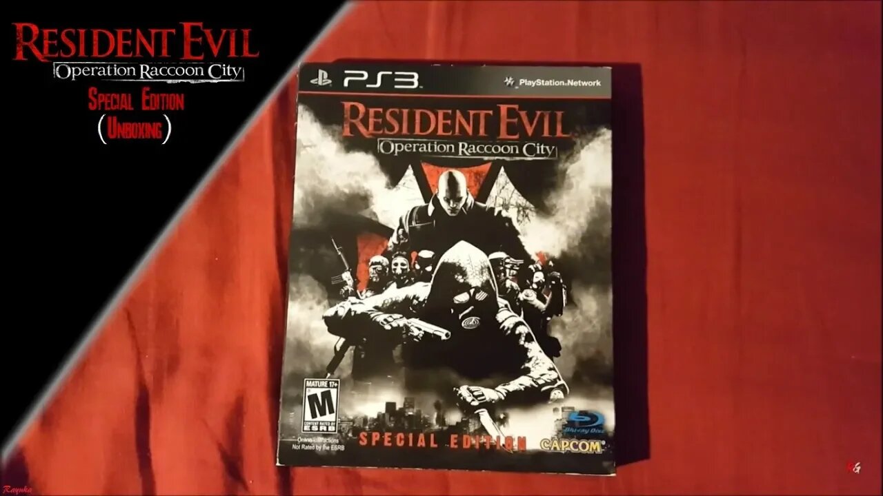 Resident Evil Operation Raccoon City Special Edition (Unboxing)