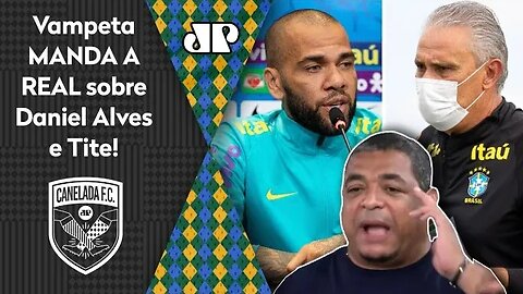 "É MENTIRA! O Daniel Alves FALOU ISSO, mas ELE SABE que..." Vampeta MANDA A REAL sobre Tite!