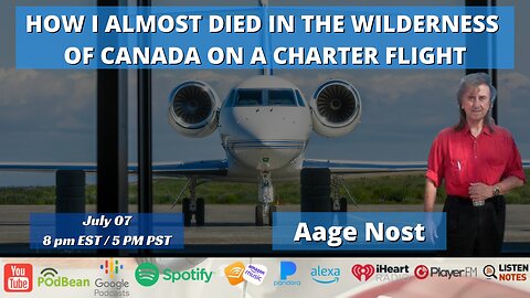 HOW I ALMOST DIED IN THE WILDERNESS OF CANADA ON A CHARTER FLIGHT