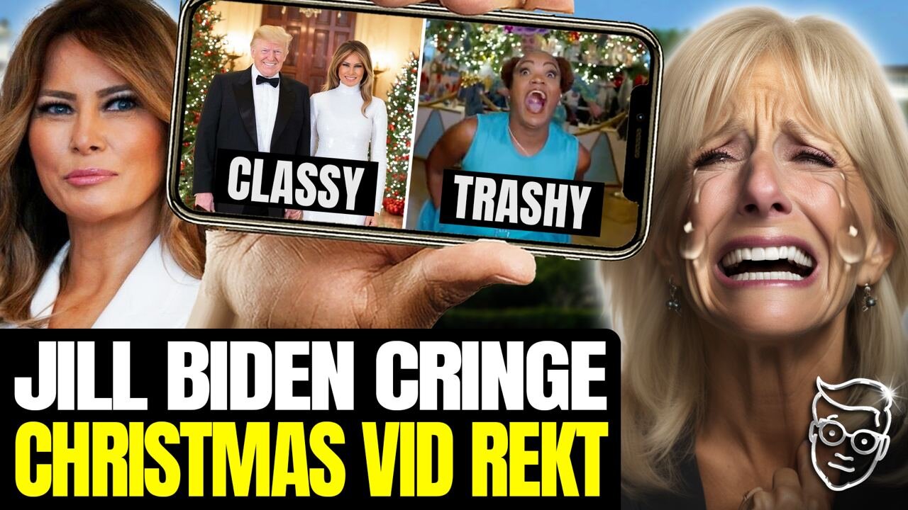 Internet DESTROYS Jill Biden's Mentally Ill CRINGE Christmas Video | 'Like Hunger Games on Acid' 🔥