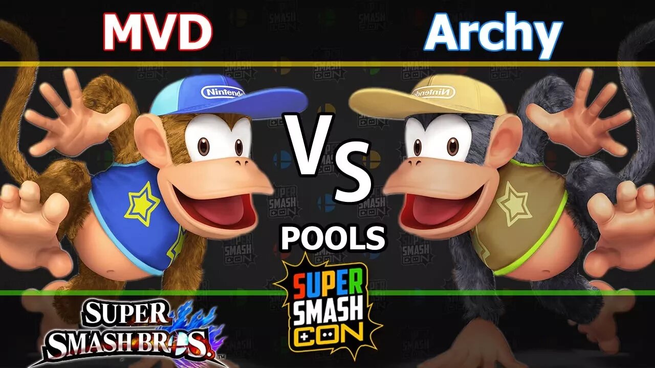 PG|MVD (Diddy) vs. Archy (Diddy & Sheik) - Wii U Singles Pools - SSC2017
