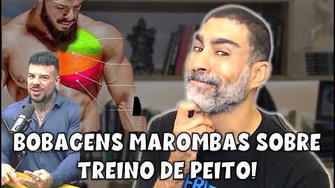 Maromba falando bobagem sobre treino de peitoral