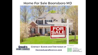 Home For Sale Boonsboro MD Landscaping Contractor