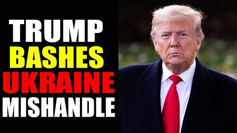 TRUMP BASHES UKRAINE MISHANDLE 02/25/2022 - JUDY BYINGTON