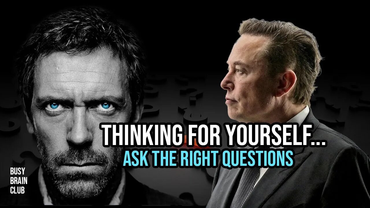 The two questions to ask yourself in everything situation