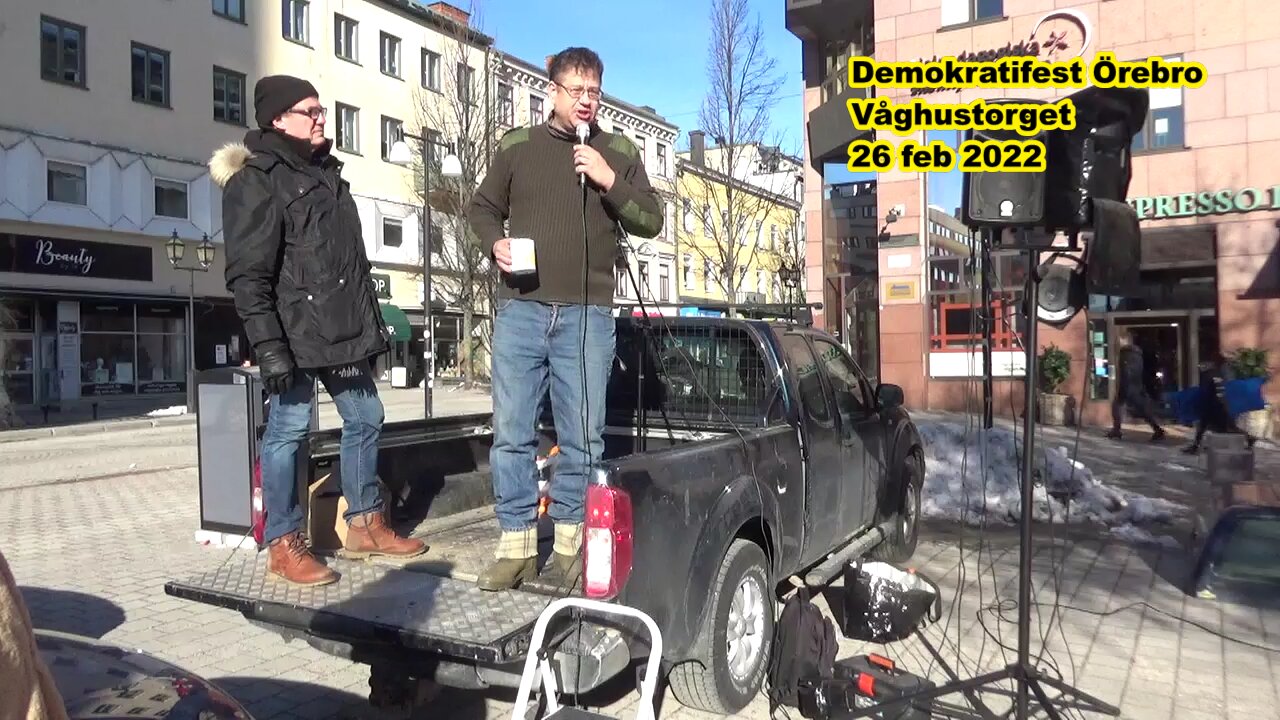 Demokratifest Örebro 26 feb 2022