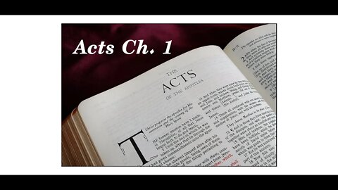 Acts Chapter 1