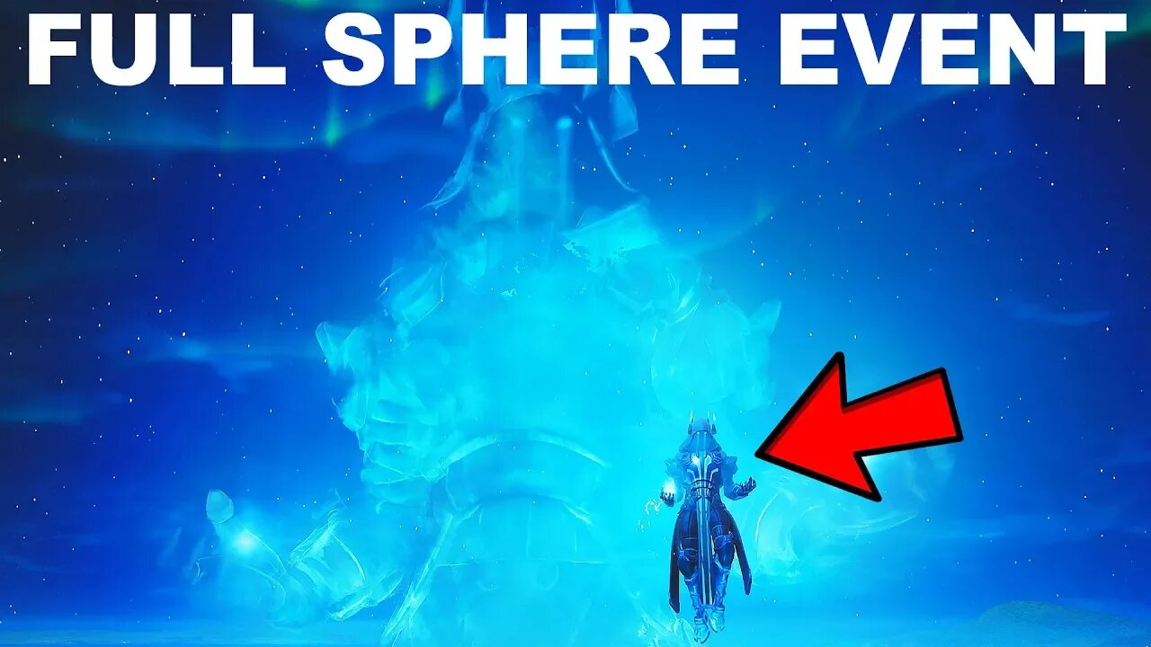 Full Sphere Event in Fortnite..