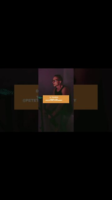 Dj Training - Thank You @petetongdjacademy #djtraining #housemusicdj #dj #carlcox #dreamer