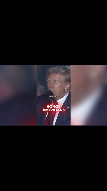 Trump: Never Stop Winning For The Fallen